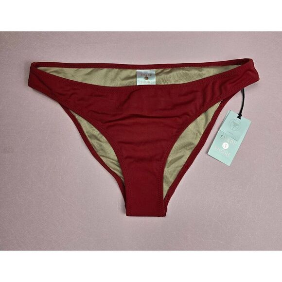 Shade & Shore Cheeky Bikini Bottom Small - Picture 1 of 3